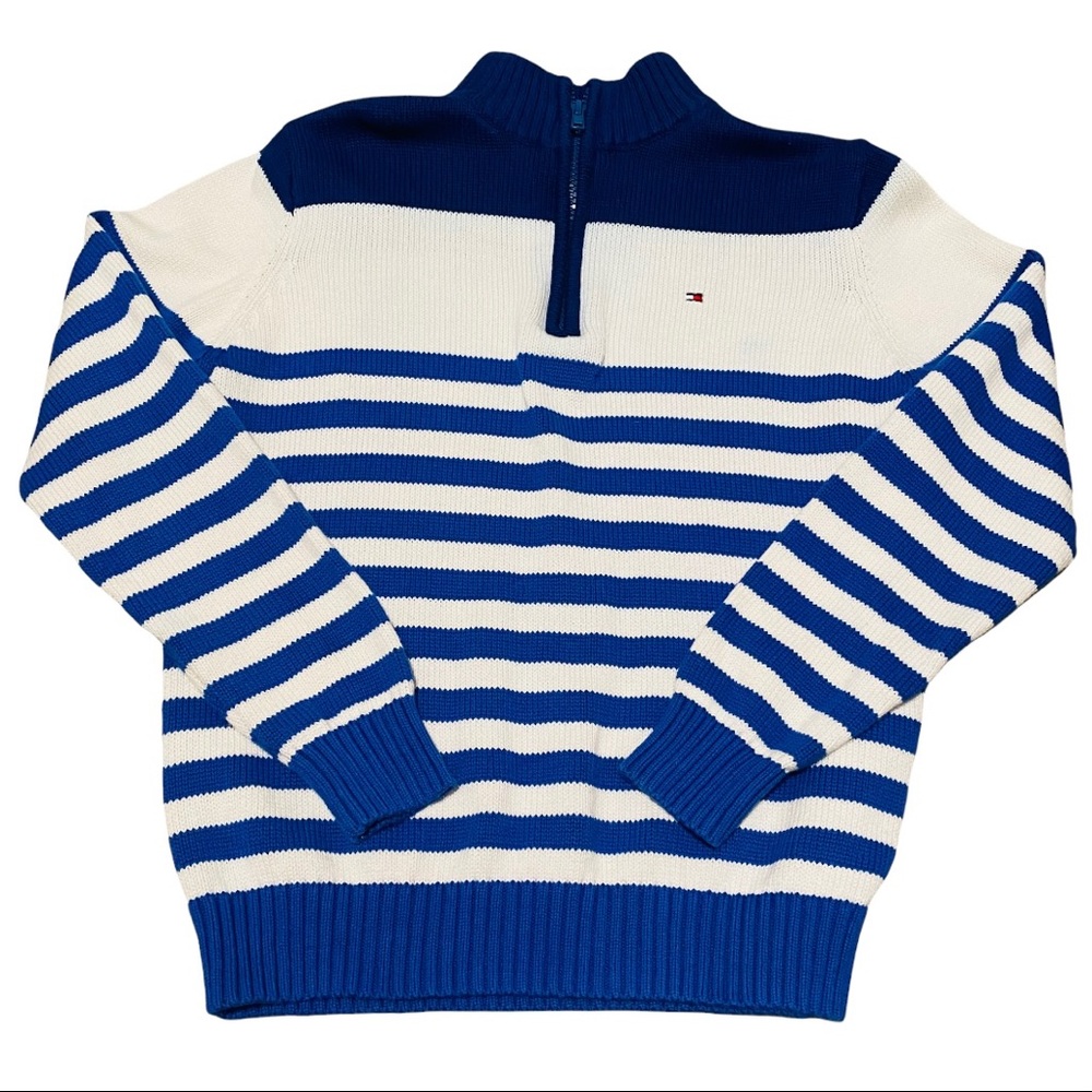 Tommy Hilfiger Quarter Zip Pullover Sweater S/P (8-10)